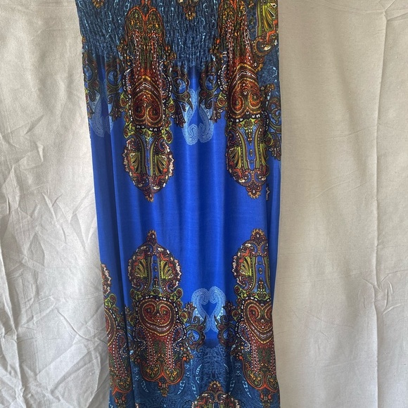 Maje Vintage Multicolor Bohemian Silky Dress - Picture 5 of 12